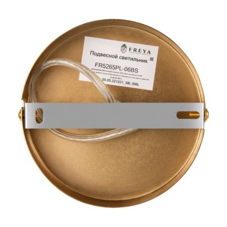 Люстра на штанге Freya FR5265PL-06BS