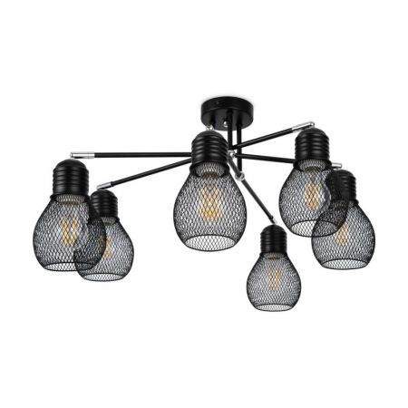 Люстра на штанге Freya FR5069PL-06B