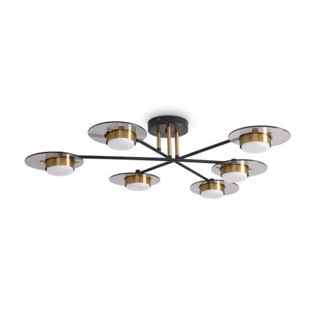 Накладная люстра Freya FR5513PL-06BBZ