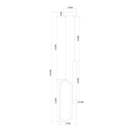Подвесной светильник Freya FR6082PL-L23B