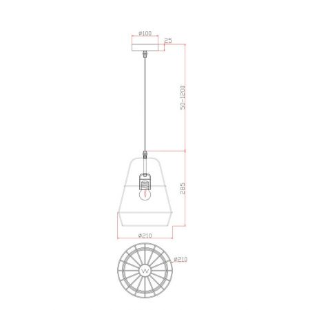 Подвесной светильник Freya FR5335PL-01B2