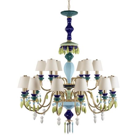 Подвесная люстра LOFT IT 10203/12+6 Green