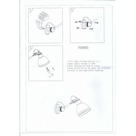 Бра Lightstar 765603