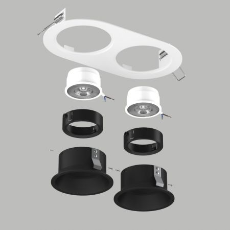 Встраиваемый светильник Lightstar D6560707BMOD