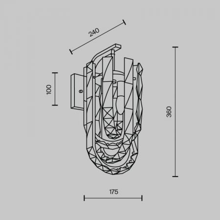 Бра MODELUX ML.6621.02 BS