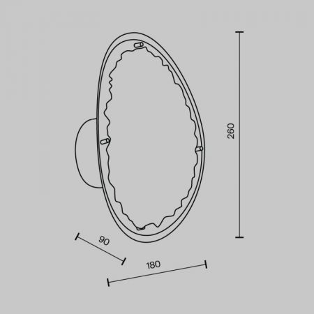 Бра MODELUX MS.2310.01 GD