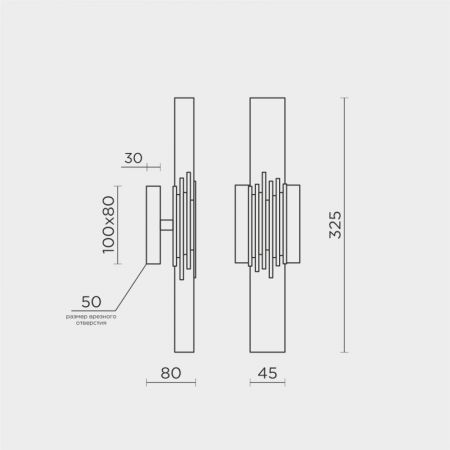 Бра MODELUX ML.88987.01 GD