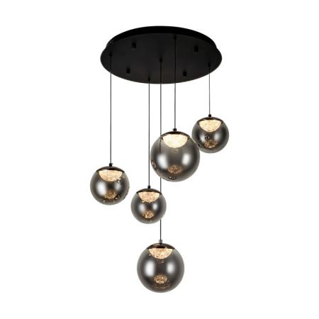 Каскадная люстра MODELUX ML.2338.5 BK