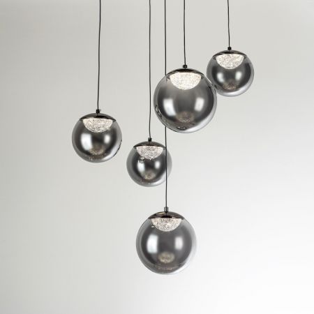 Каскадная люстра MODELUX ML.2338.5 BK