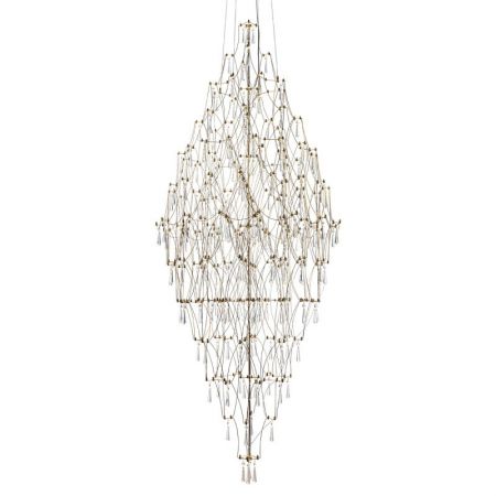 Каскадная люстра MODELUX ML.7826.800P GD