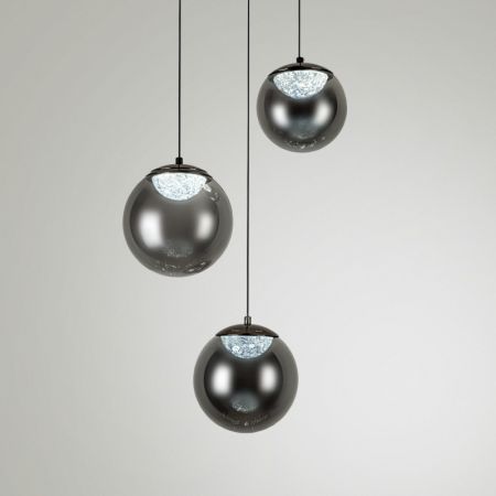 Каскадная люстра MODELUX ML.2338.3R BK