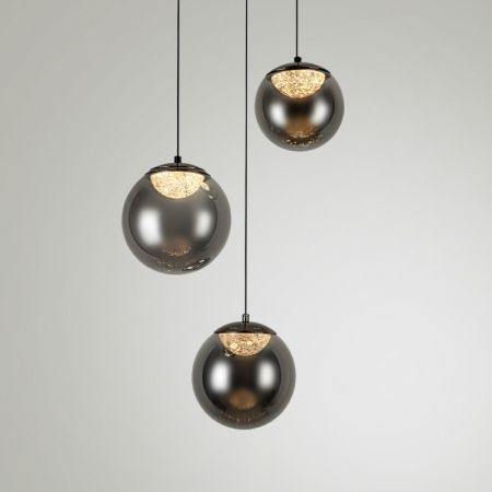 Каскадная люстра MODELUX ML.2338.3R BK