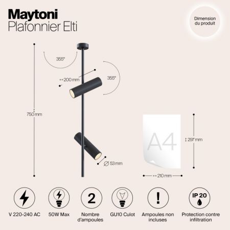 Спот Maytoni C021CL-02B