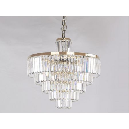Каскадная люстра Newport 31114/S gold