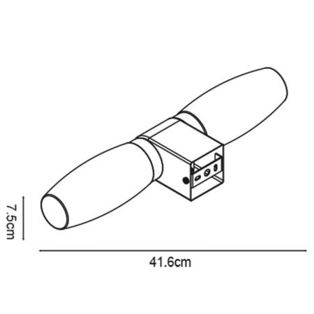 Бра ARTE Lamp A1209AP-2WH