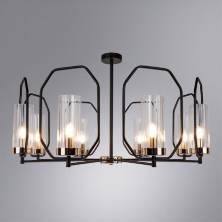 Люстра на штанге ARTE Lamp A7004PL-8BK