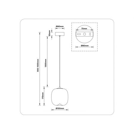 Подвесной светильник Ambrella Light LH11092