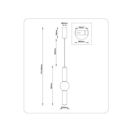 Подвесной светильник Ambrella Light LH11023