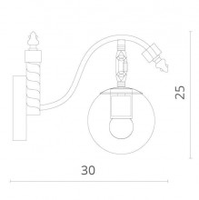 Бра Divinare Gina 8055/01 AP-1