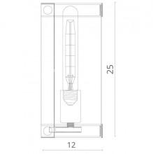 Настенный светильник Divinare Foschia 8110/03 AP-1