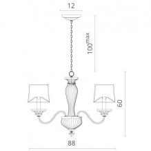 Подвесная люстра Divinare Dolce 1175/01 LM-8