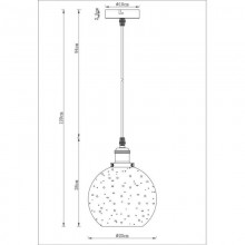 Подвесной светильник Divinare 1736/17 SP-1