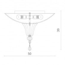 Потолочный светильник Divinare Goccia 4002/02 PL-3