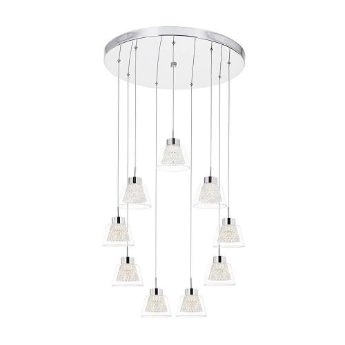 Подвесная светодиодная люстра Kink Light Азан 6112-9а