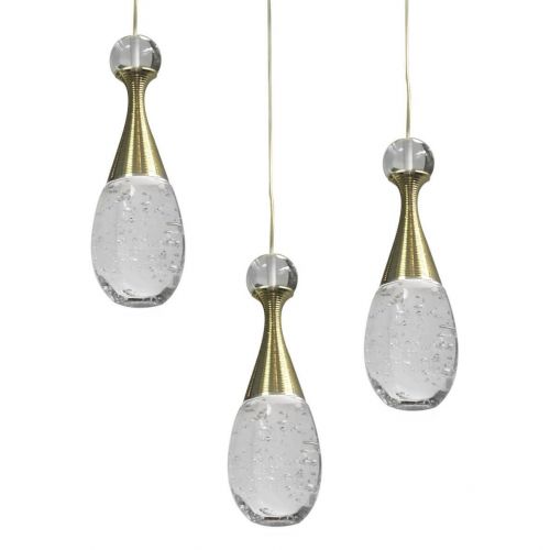 Подвесная светодиодная люстра Kink Light Флакон 08544(3000К)