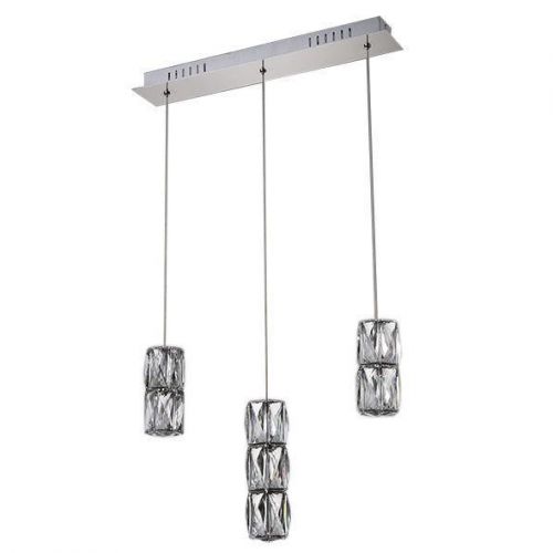 08620-3A Подвес Аква-Кристалл хром w45*7 h150 Led 30W (4000K)