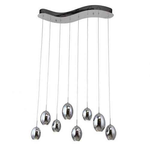 08024 Подвес Метеорит хром w70*30 h120 Led 24W (4000K)