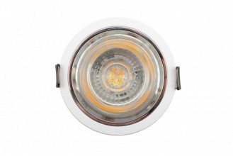 DK2410  Кольцо для серии светильников, пластик, хром