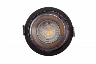 DK2410 Кольцо для серии светильников, пластик, черный хром