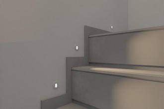 Подсветка ступеней лестницы DK1011-WH