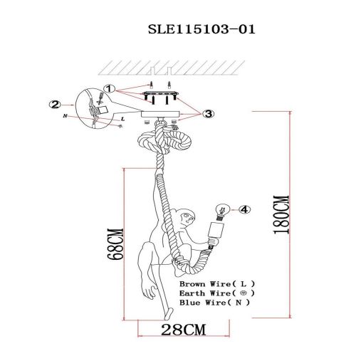 Детский светильник Evoluce SLE115103-01