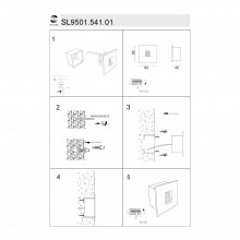 Светильник для ступеней ST-Luce SL9501.541.01