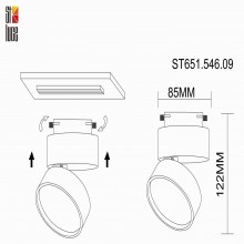 Светильник на шине ST-Luce ST651.546.09
