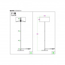 Торшер Evoluce SLE300555-01
