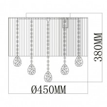 Накладная люстра MW-Light 465017006