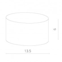 Потолочный светильник Effetto A5553PL-1BK