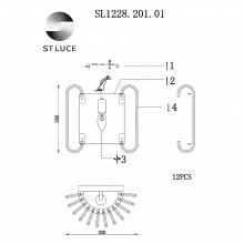 Бра ST-Luce SL1228.201.01