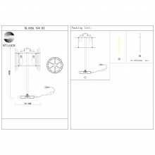 Настольная лампа ST-Luce SL1656.104.03