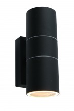 Уличный настенный светильник Arte Lamp Sonaglio A3302AL-2BK