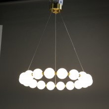 Люстра ZORTES KRANZ ZRS.1585.18 Мощность-80Вт Тип лампы: Встроенный  Встроенный LED
