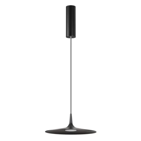 7039/12L HIGHTECH ODL25 169 черный//металл/акрил Подвесной светильник IP20 LED 12W 3000K AC90-260V S