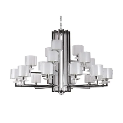 Подвесная люстра Newport 4412+6+3/C black glossy