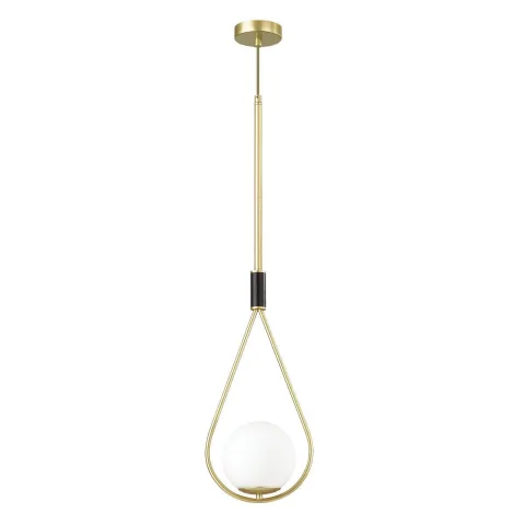 4810/1 PENDANT ODL21 447 золтой/черный/белый Подвес E14 1*40W FLARI
