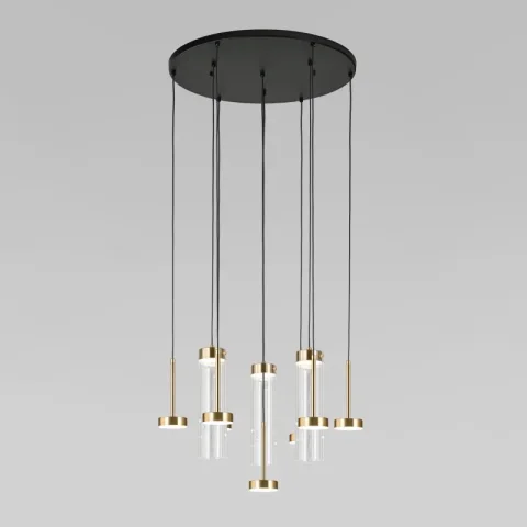 Подвесной светильник Eurosvet 301102 LED латунь