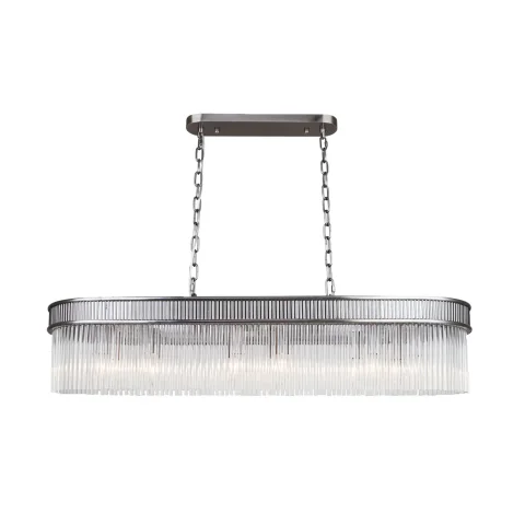 4201-12P, подвесная люстра, L1000xW320xH380/1220, 12xE14x40W