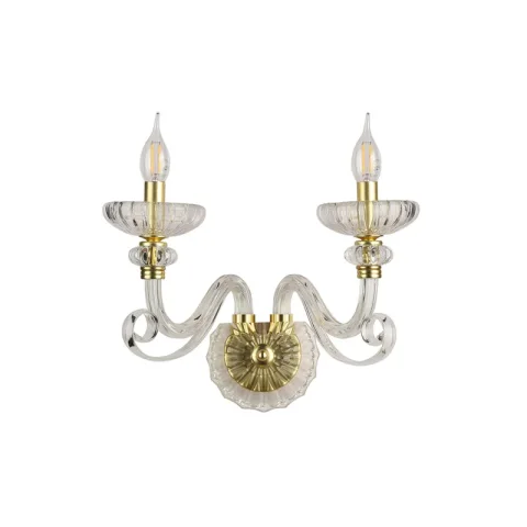 Бра Newport 8622/A mat.soft gold clear